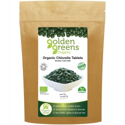 Golden Greens Organic: Chlorella Tablets
